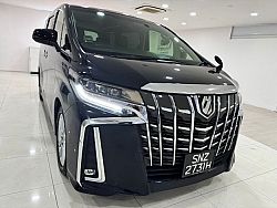 Toyota Alphard 2.5SC Package CVT Sunroof 2015 Black